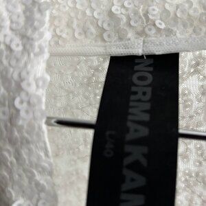 Norma Kamali Medium White Robe/ Coverup